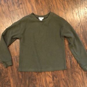 Banana republic olive green top